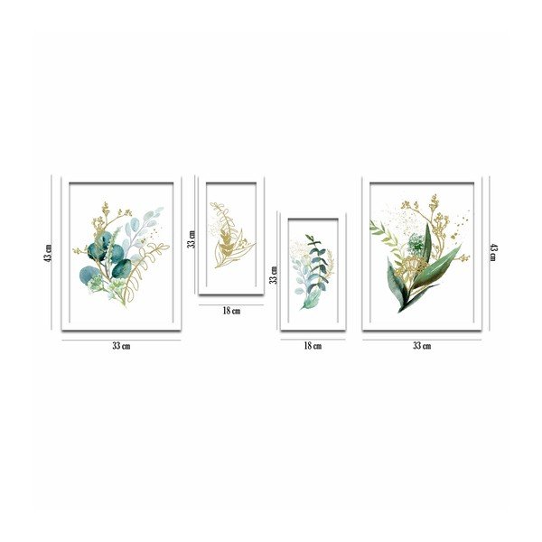 Poszter szett 4 db-os 33x43 cm – Wallity-image-2