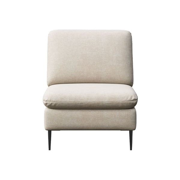 Bézs zsenília fotel Belle – Rodier