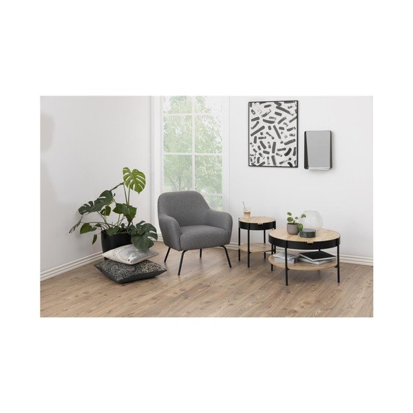 Tipton konferencia asztal, ø 75 cm - Actona-image-3