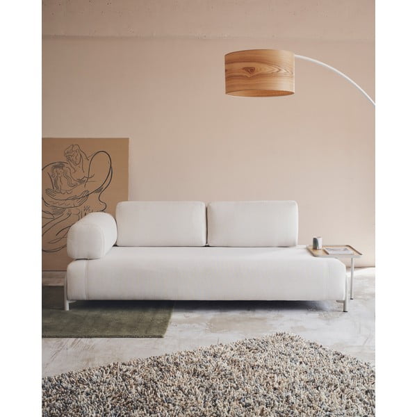 Bézs zsenília karfa moduláris kanapéhoz Compo – Kave Home-image-3