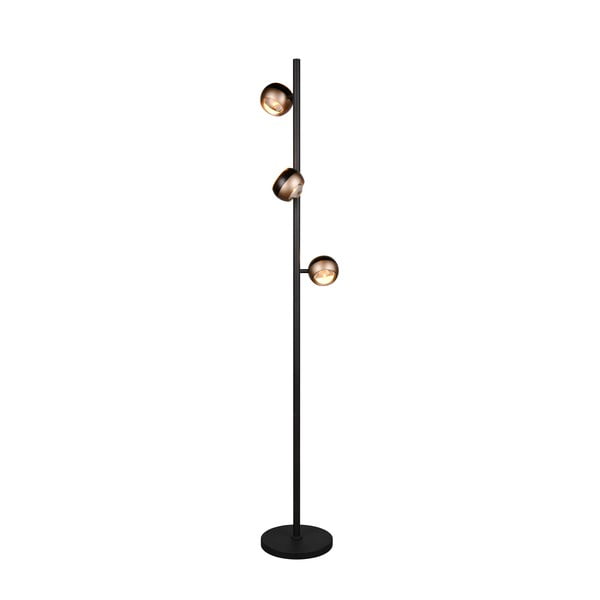 Fekete-bronzszínű LED állólámpa (magasság 150 cm) Orbit – Trio Select-image-1