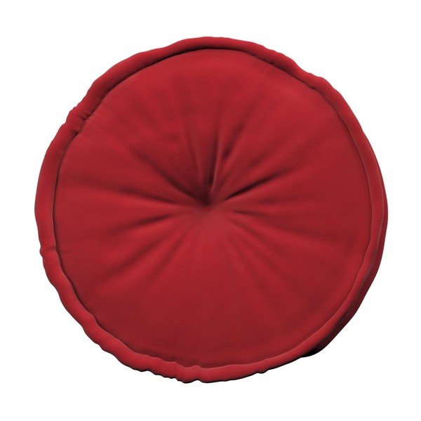 Piros ülőzsák Posh Velvet – Yellow Tipi-image-1