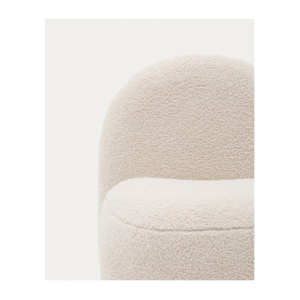 Fehér buklé gyerek fotel Bucky – Kave Home-image-4