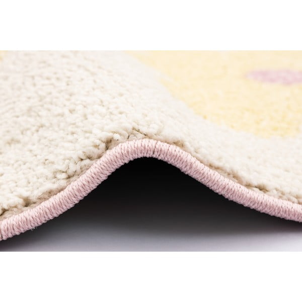 Sárga-elefántcsont színű gyerek szőnyeg 120x170 cm Dazzy Vanilla – FD-image-2