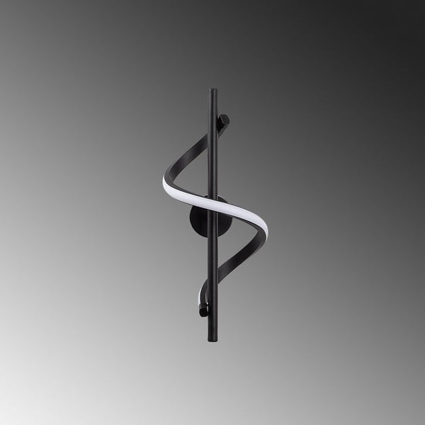 Fekete LED fali lámpa Likma – Opviq lights-image-1