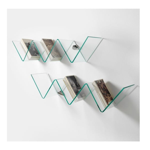Zig Zag üvegpolc - Tomasucci-image-1