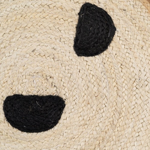 Natúr színű juta gyerek szőnyeg ø 100 cm Chiquillo – Ixia-image-2