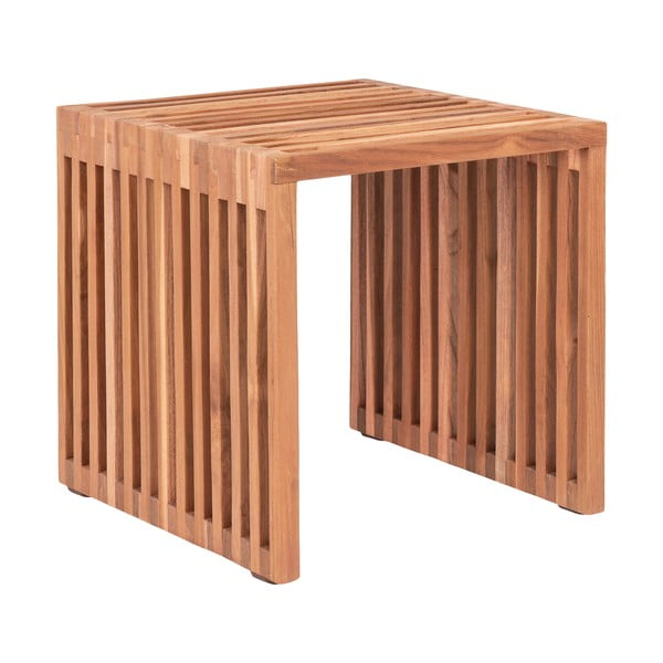 Teakfa tárolóasztal 40x40 cm Pego – House Nordic