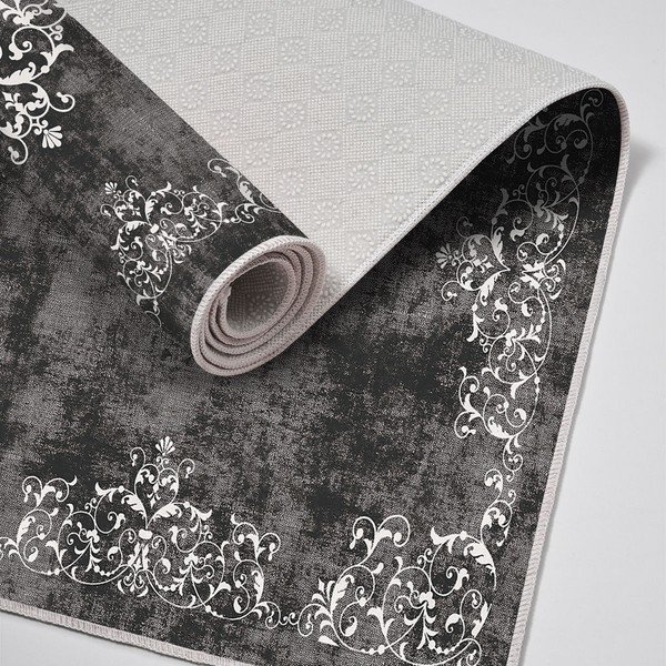 Szürke fürdőszobai kilépő szett 2 db-os 60x100 cm – Foutastic-image-2