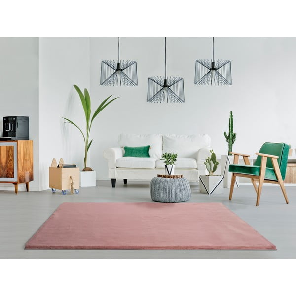 Fox Liso rózsaszín szőnyeg, 120 x 180 cm - Universal-image-1