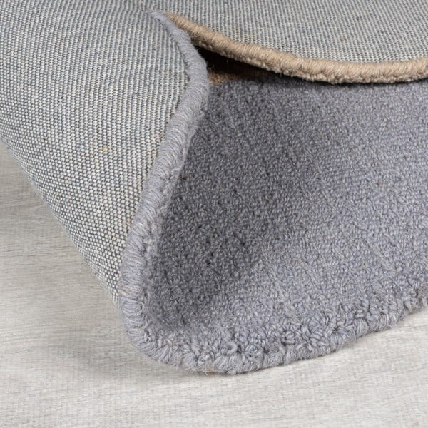 Kézi szövésű gyapjú futószőnyeg 80x230 cm Mia Ellipse – Flair Rugs-image-3