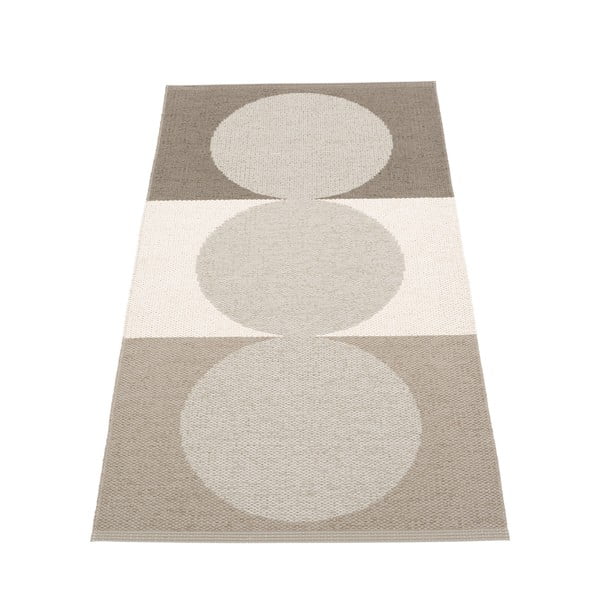 Szürke-krémszínű kültéri-beltéri szőnyeg 70x140 cm Otto Clay – Pappelina-image-2