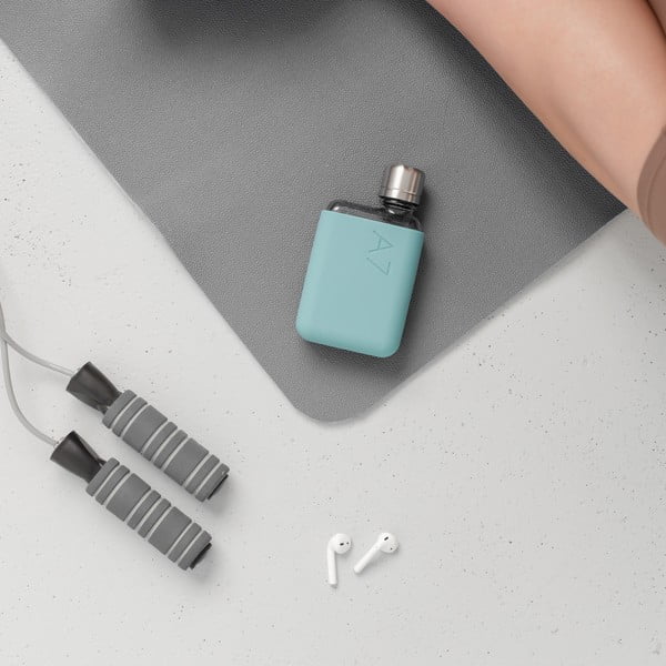 A7 Sleeve türkizkék szilikon palacktartó - Memobottle-image-3