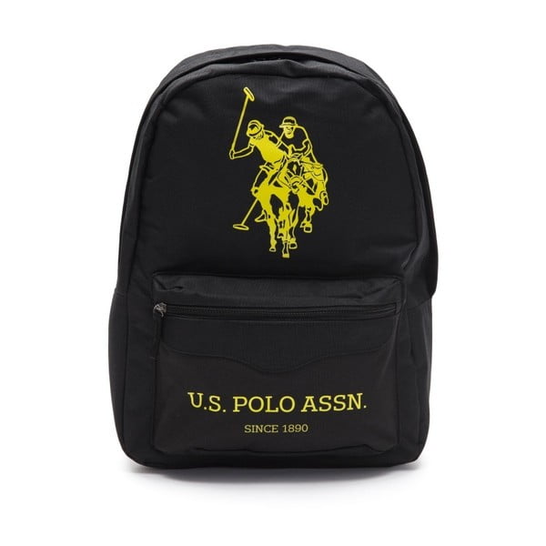 Sport fekete férfi hátizsák, 30 x 44 cm - U.S. Polo