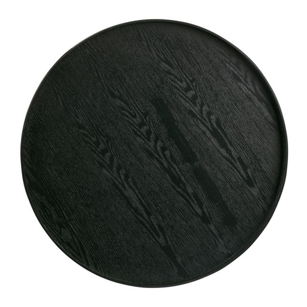 Mesa tálca, fekete, Ø 60 cm - WOOOD-image-2