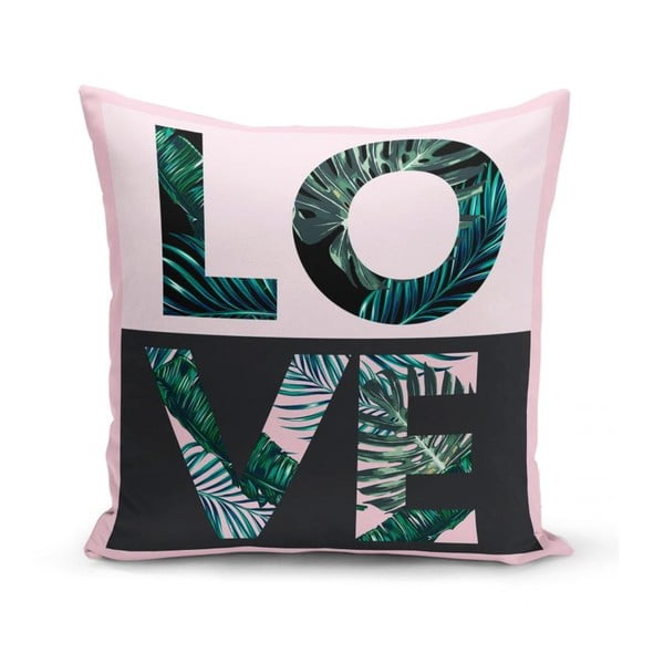Graphic Love párnahuzat, 45 x 45 cm - Minimalist Cushion Covers