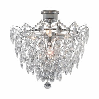 Rosendal Luxy ezüstszínű mennyezeti lámpa, ⌀ 48 cm - Markslöjd