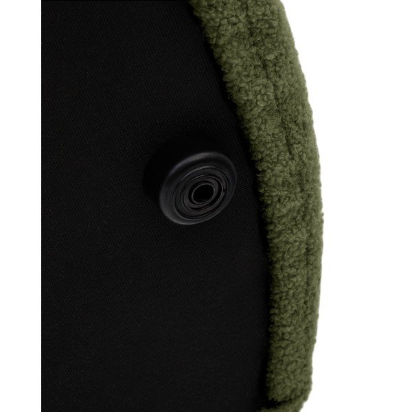 Zöld buklé puff Kaeli – Kave Home-image-3