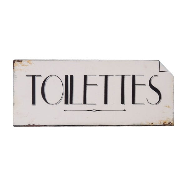 Toilettes WC tábla - Antic Line