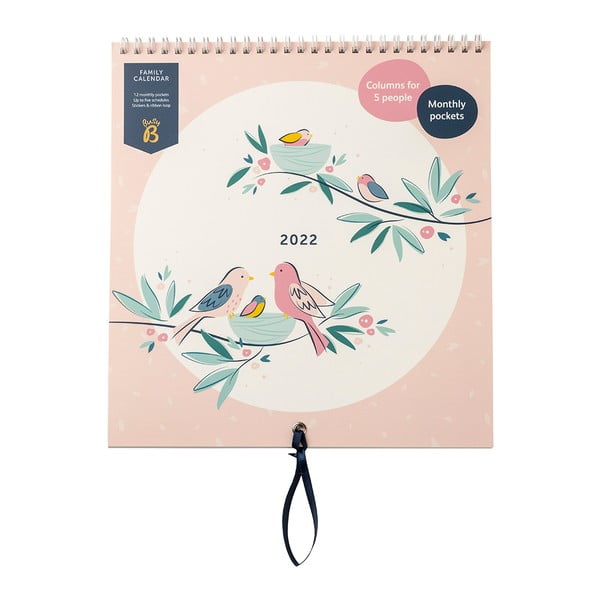 Birds felakasztható tervezőnaptár - Busy B