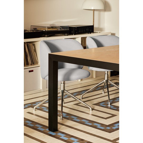 Étkezőasztal tölgyfa asztallappal 75x180 cm Alma – Teulat-image-3