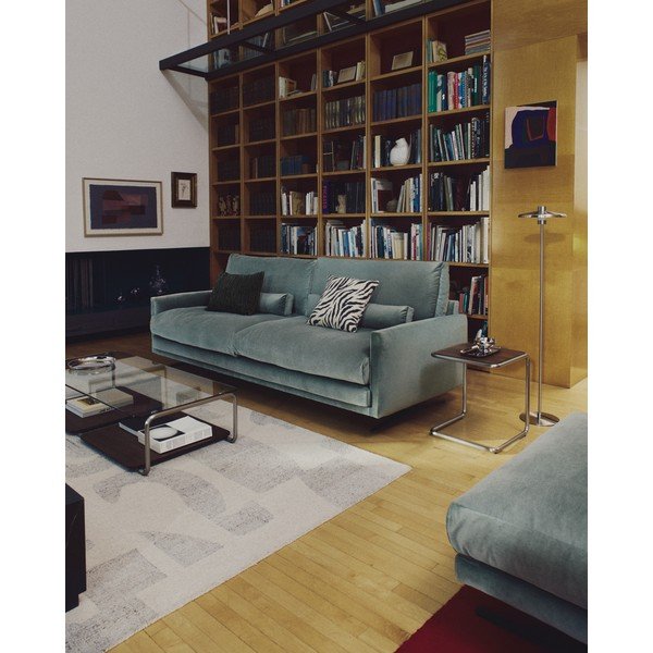 Tárolóasztal diófa dekorral 42x42 cm Tarsel – Kave Home-image-3