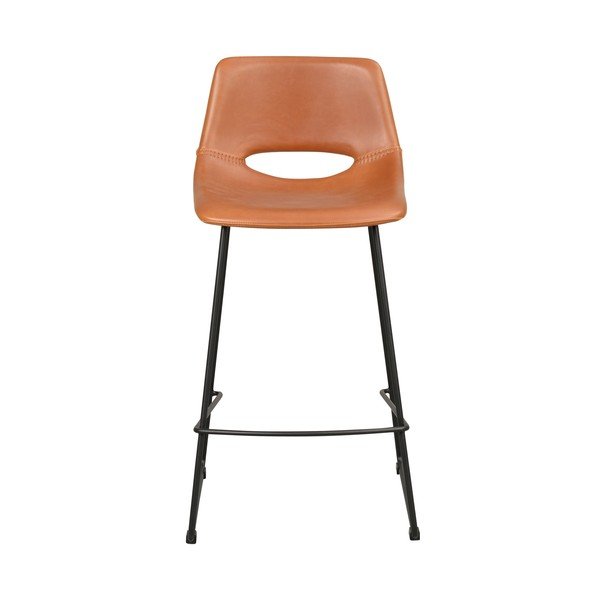 Konyakbarna bárszék szett 2 db-os 89 cm Manning - Rowico-image-3