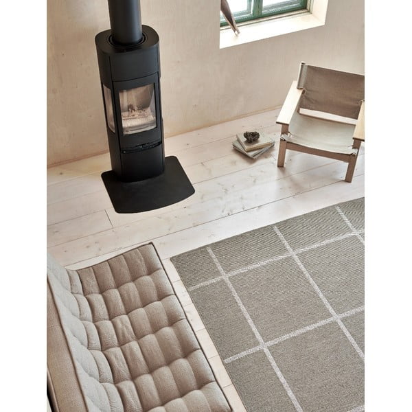 Bézs kültéri-beltéri futószőnyeg 70x150 cm Ada Dark Linen – Pappelina-image-1