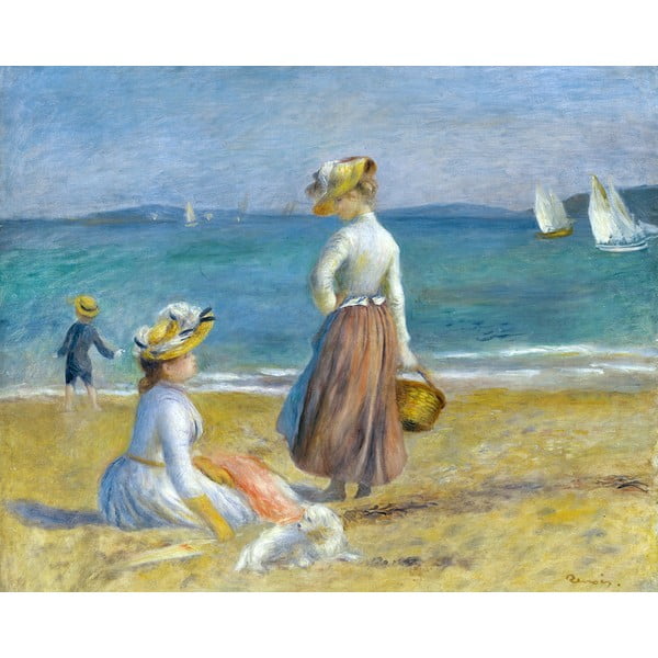 Auguste Renoir - Figures on the Beach másolat, 50 x 40 cm