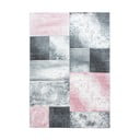 Rózsaszín-szürke szőnyeg 160x230 cm Hawaii – Ayyildiz Carpets