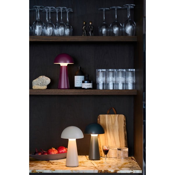 Lila LED asztali lámpa távirányítóval (magasság 28 cm) Sam – Sirius-image-1