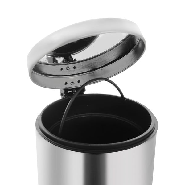 Rozsdamentes acél pedálos szemetes 3 l – Orion-image-3
