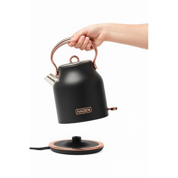 Fekete vízforraló 1,7 l Heritage – Haden-image-4