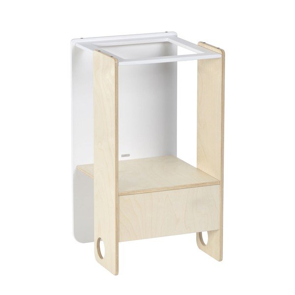 Fehér-natúr színű tanulótorony Nuun – Kave Home