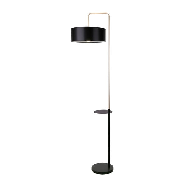 Fekete állólámpa (magasság 172 cm) Impact – Candellux Lighting
