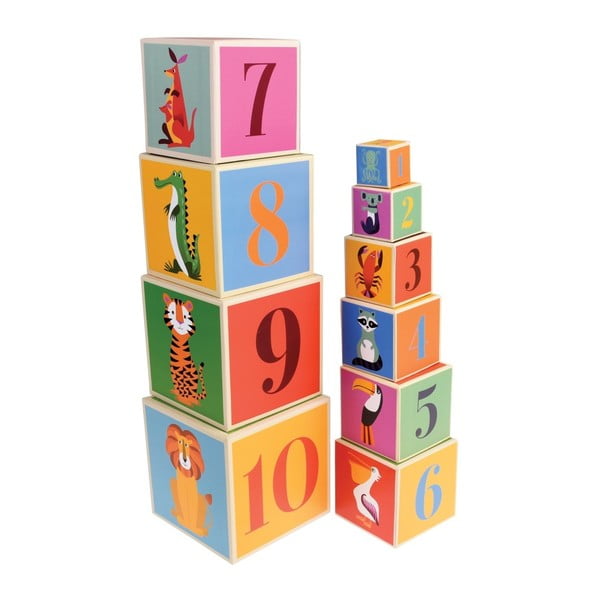 Colourful Creatures játékkockák - Rex London-image-3