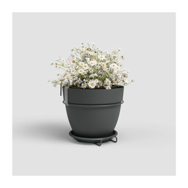 Újrahasznosított műanyag függő virágcserép ø 20 cm Capri – Artevasi-image-1