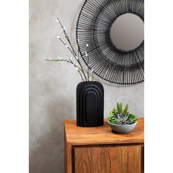 Sötét natúr színű akácfa komód 92x82x40 cm Simla – Premier Housewares-image-2