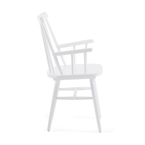 Kristie fehér kaucsukfa étkezőszék - Kave Home-image-2