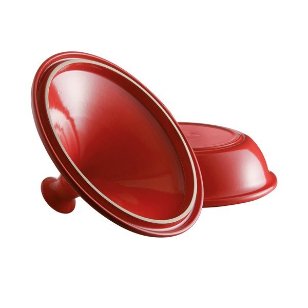 Piros tajine edény, ⌀ 27 cm - Emile Henry-image-1