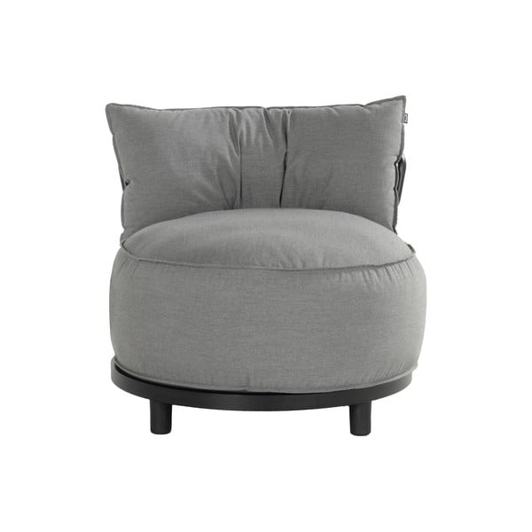 Világosszürke párnázott kerti fotel Emma – Hartman-image-2