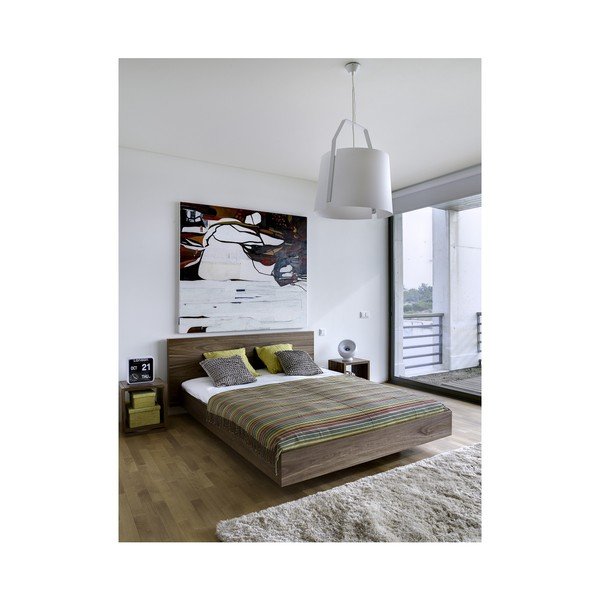 Float barna ágy, 160 x 200 cm - TemaHome-image-1