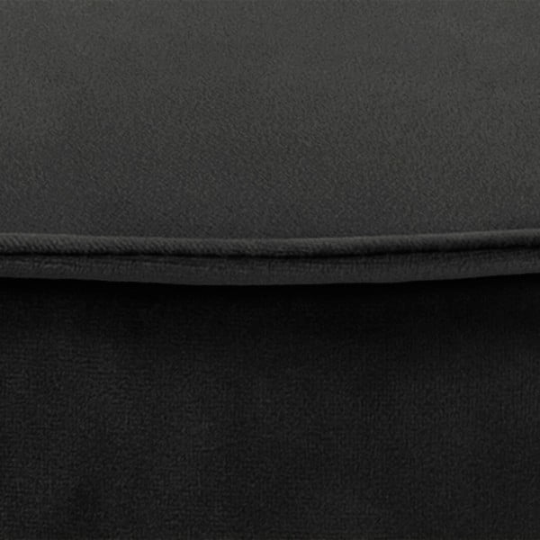 Mie barnásszürke bársony puff, ⌀ 60 cm - Actona-image-4