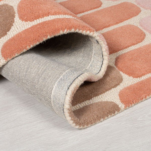 Fossil narancssárga gyapjú szőnyeg, 160 x 230 cm - Flair Rugs-image-1