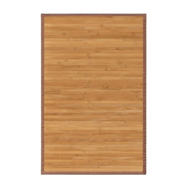 Natúr színű bambusz szőnyeg 60x90 cm – Casa Selección