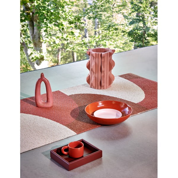 Téglavörös kültéri-beltéri futószőnyeg 70x180 cm Hill Brick Rust – Pappelina-image-4