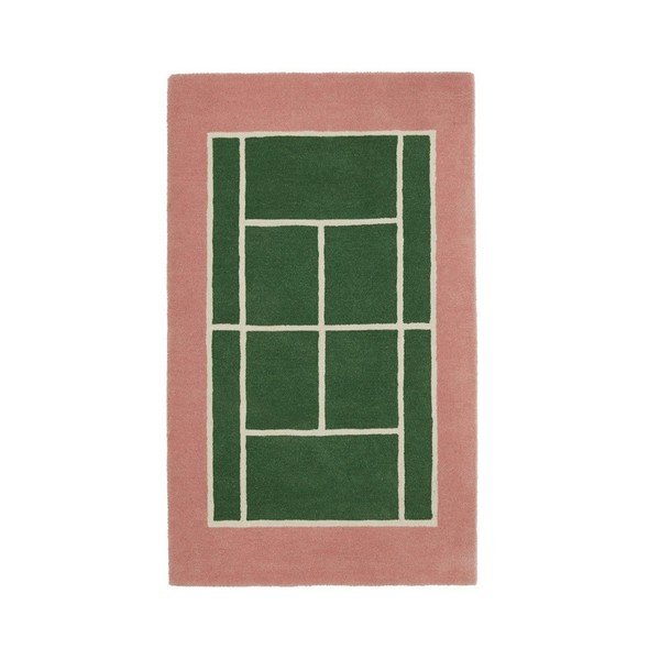 Gyapjúkeverék gyerek játszószőnyeg 88x150 cm Tennis – OYOY Mini