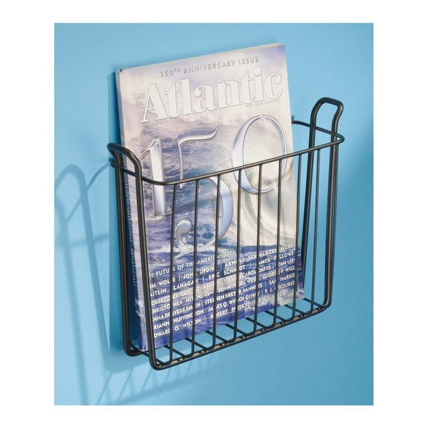 Classico barna fali újságtartó rozsdamentes acélból - iDesign-image-2