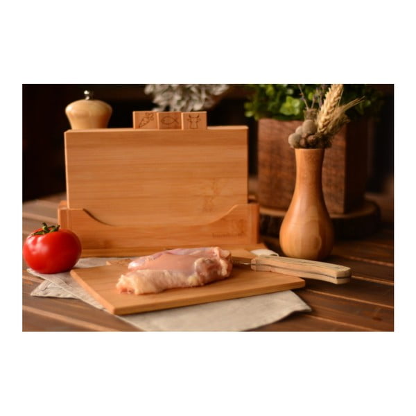 Tapenade 4 db-os vágódeszka szett - Bambum-image-2