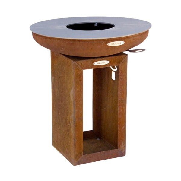 Carus S barna kültéri grill, ø 62 cm - Remundi-image-2